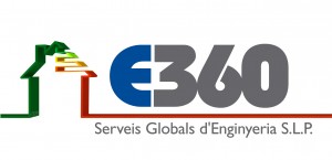 Logo e360 + casita